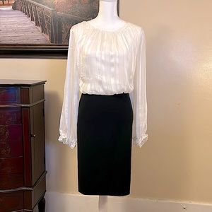 Black and White Dress